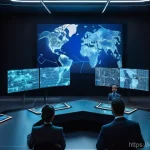 국제커뮤니케이션 전략 분석 - **Image Prompt 1: AI Sovereignty Through Global Alliance**
    A diverse group of men and women, rep...