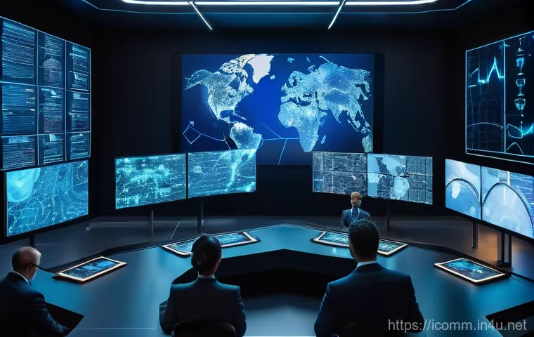 국제커뮤니케이션 전략 분석 - **Image Prompt 1: AI Sovereignty Through Global Alliance**
A diverse group of men and women, rep...