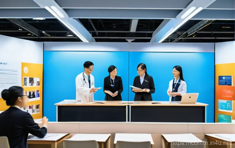 국제커뮤니케이션 관련 연수 프로그램 - **Image Prompt 1: Global Business Collaboration**
A diverse group of five professionals, dressed... 국제커뮤니케이션 관련 연수 프로그램 - **Image Prompt 1: Global Business Collaboration**
A diverse group of five professionals, dressed...